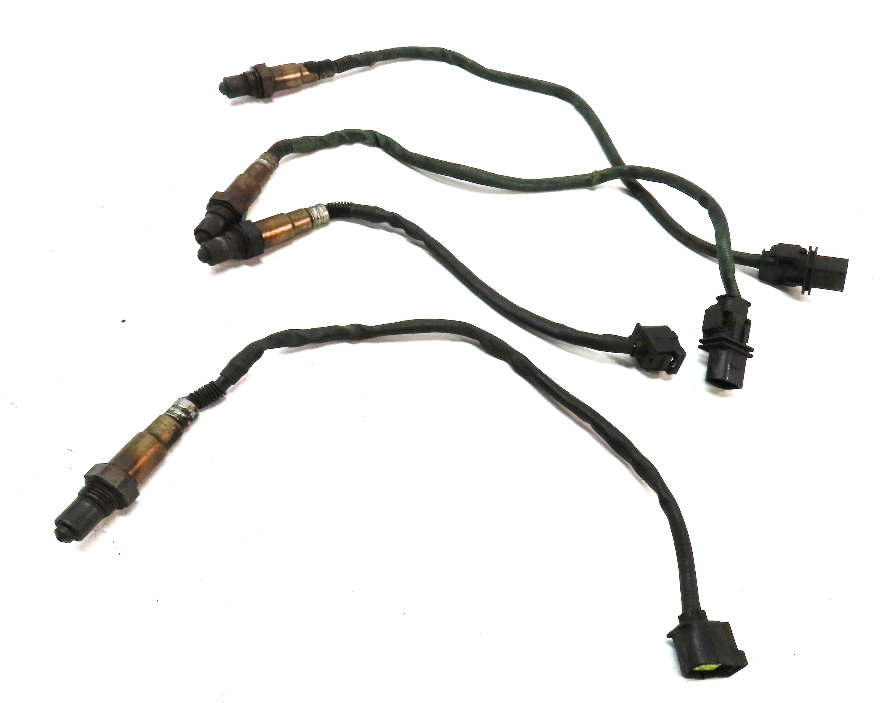 11 MERCEDES GL450 (X164) 4.6L (M273) ENGINE OXYGEN O2 LAMBDA PROBE SENSOR SET/4 — exact item pictured